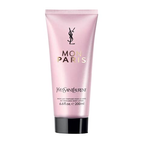 yves saint laurent mon paris body lotion|mon paris body lotion 50ml.